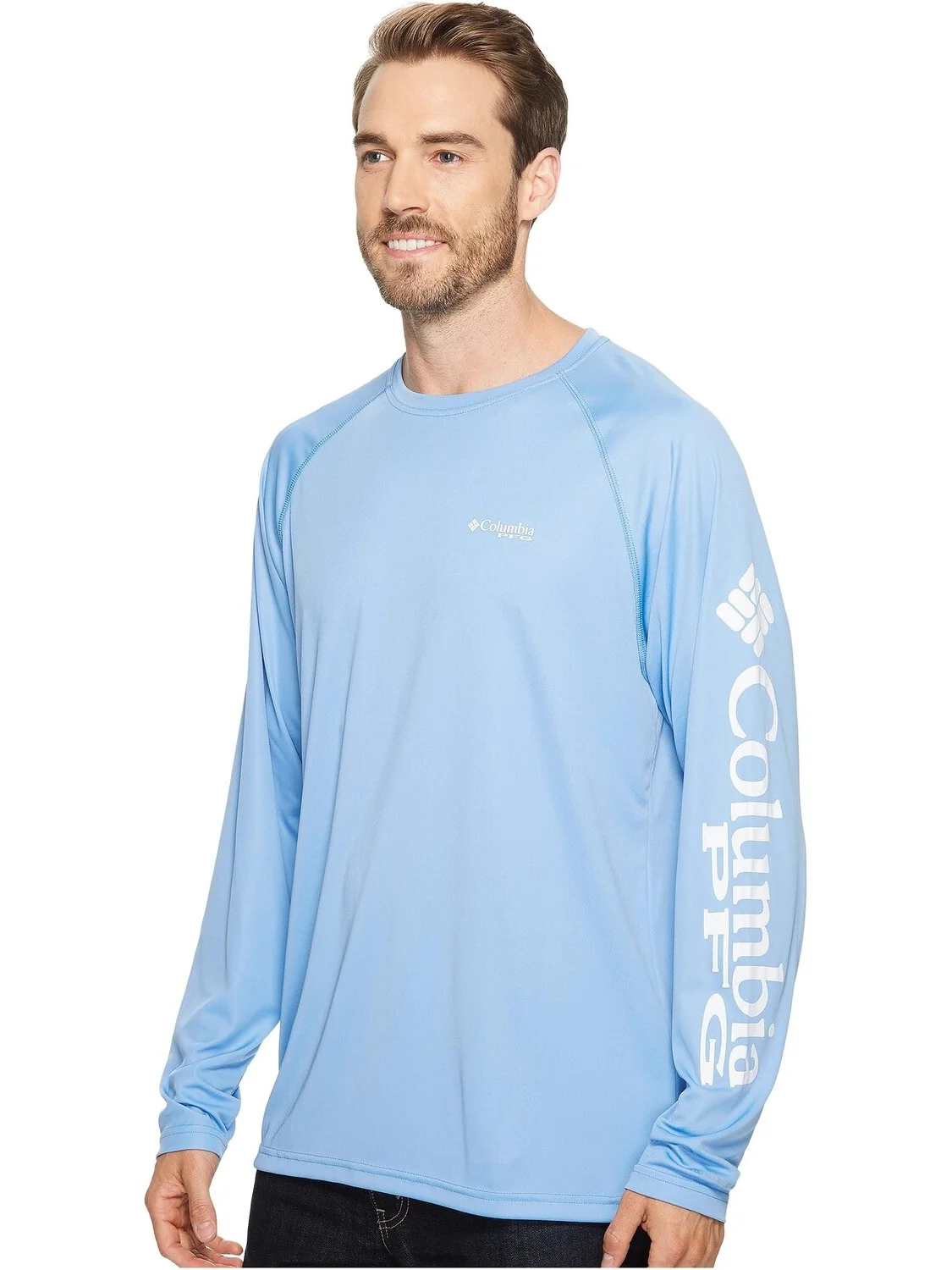 Рубашка Terminal Tackle L/S Columbia — изображение 2 из 5, белый/белый