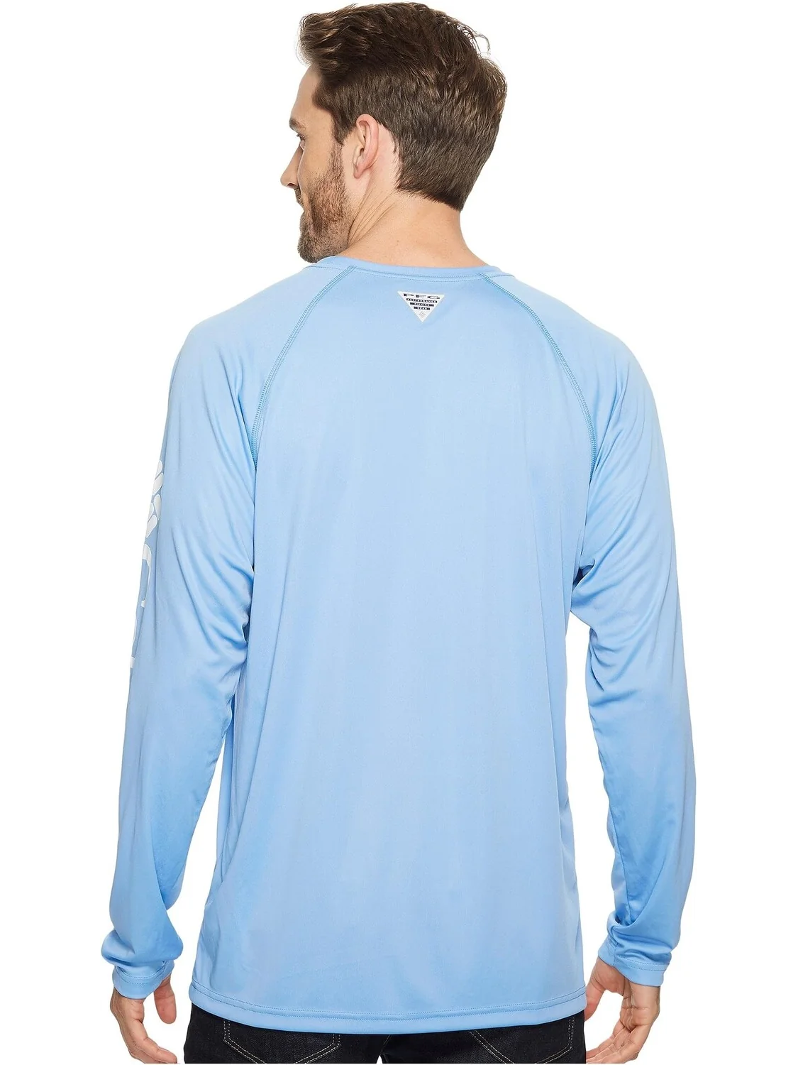 Рубашка Terminal Tackle L/S Columbia — изображение 3 из 5, белый/белый