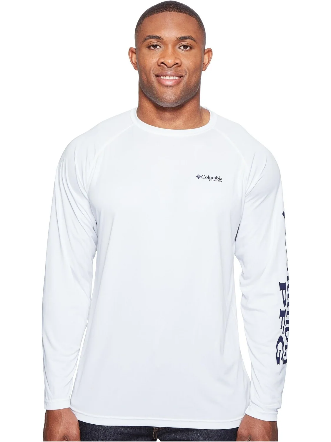 Рубашка Big & Tall Terminal Tackle L/S Columbia — изображение 1 из 5, белый
