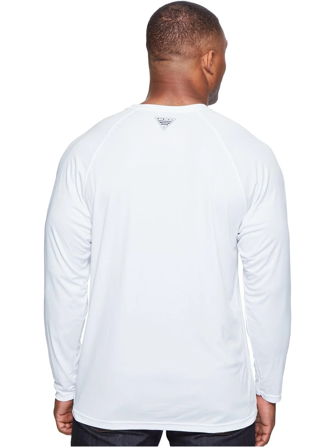 Рубашка Big & Tall Terminal Tackle L/S Columbia — изображение 3 из 5, белый