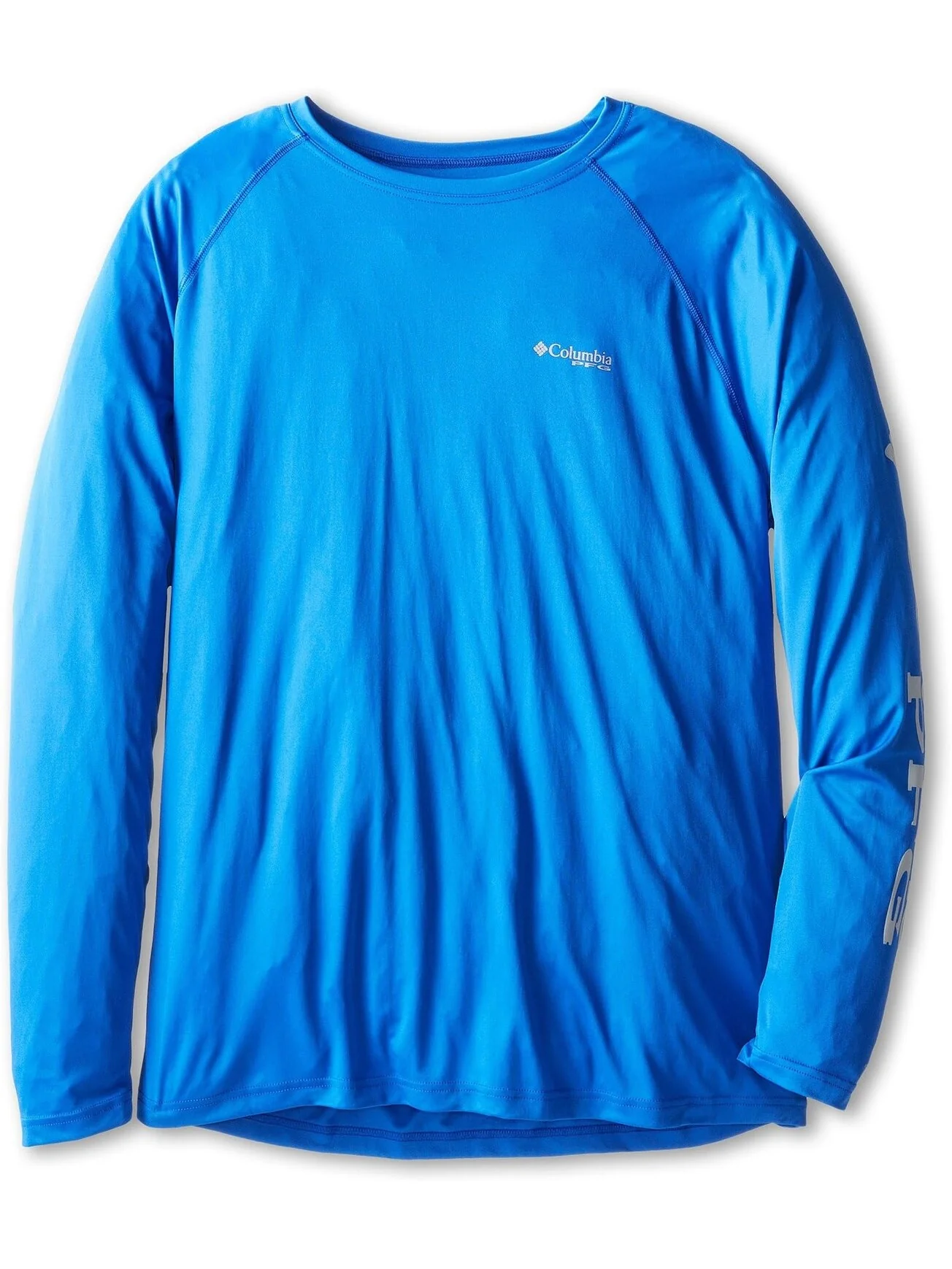 Рубашка Big & Tall Terminal Tackle L/S Columbia — изображение 1 из 2, синий/серый