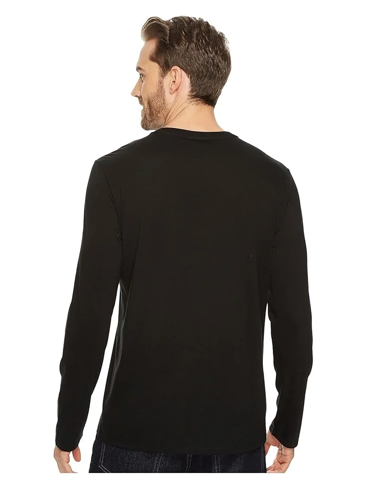 Футболка Lacoste Long Sleeve Pima Jersey V-Neck — 3