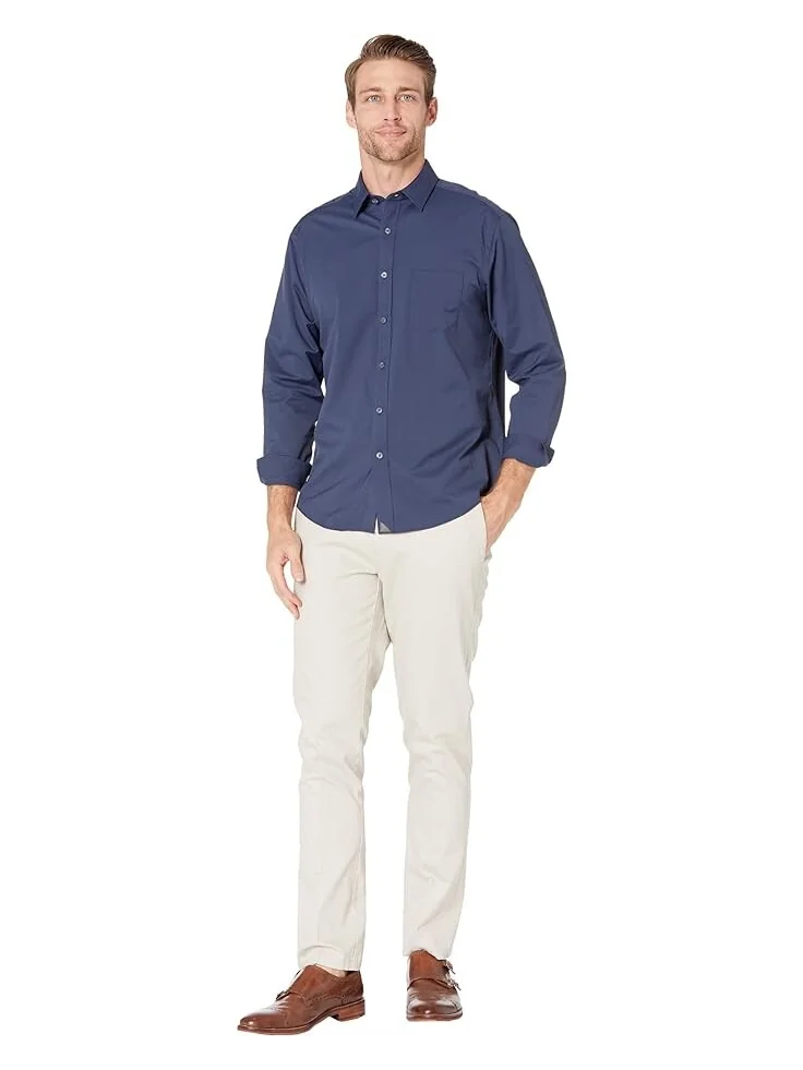Рубашка UNTUCKit Wrinkle Free Performance Gironde — 4