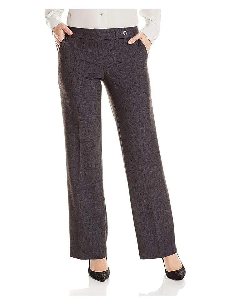 Брюки Calvin Klein Petite Size Straight-Leg — 1