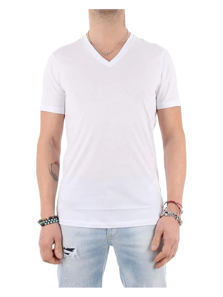 Футболка Armani Exchange V-Neck — белый