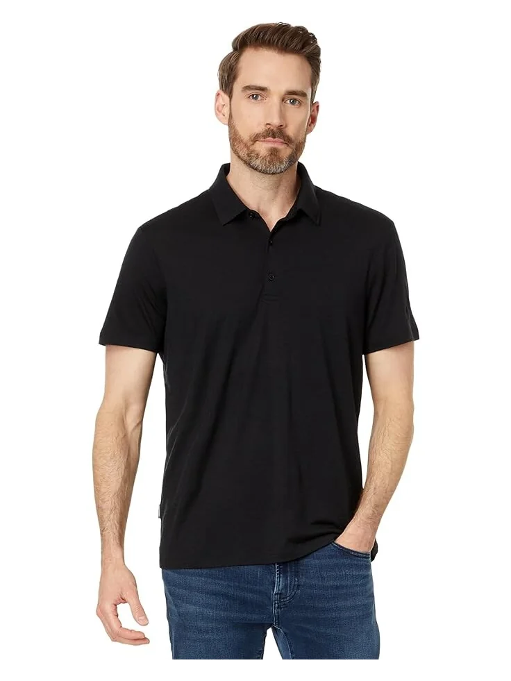 Поло Icebreaker 150 Tech Lite III Short Sleeve — черный