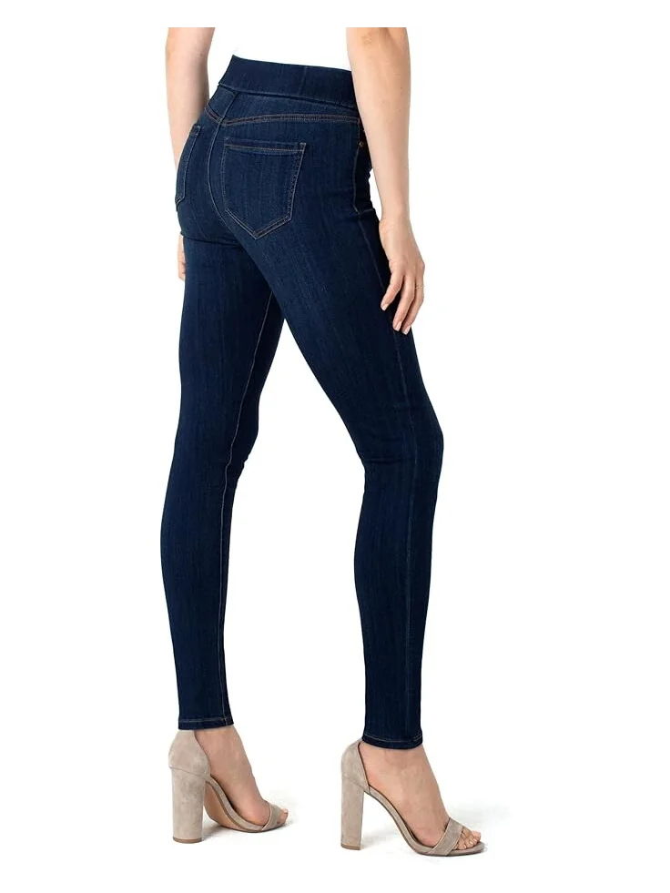 Джинсы Liverpool Los Angeles Sienna Pull on Skinny Jean, цвет Dynasty Dark — 2