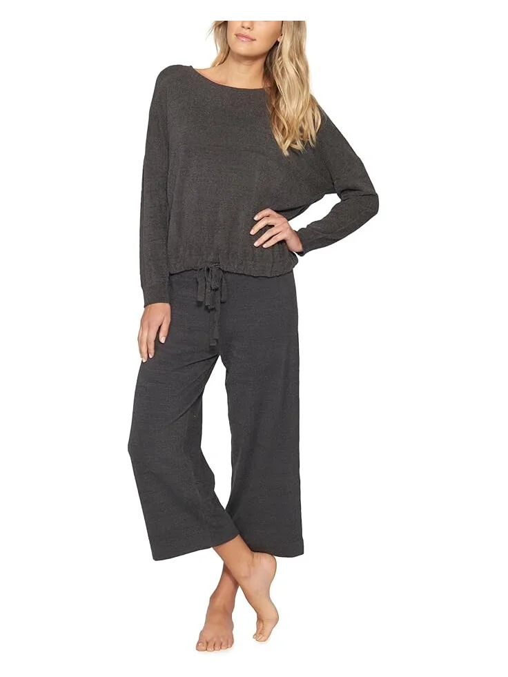 Брюки Barefoot Dreams Cozychic Ultra Lite Culottes — серый