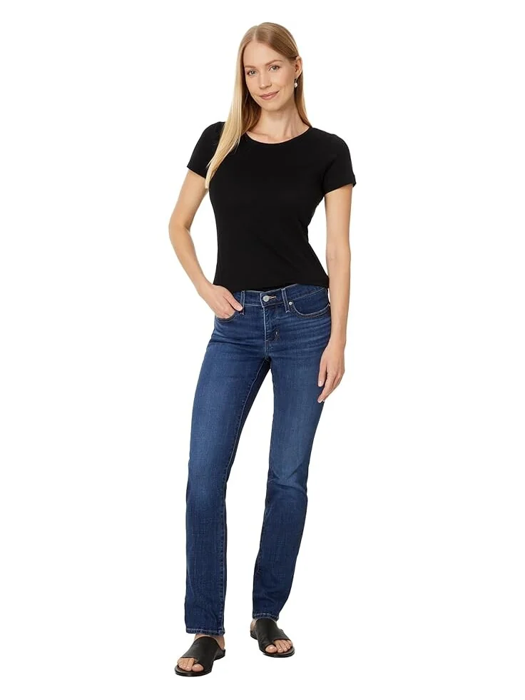 Джинсы Levi's 314 Shaping Straight — 4