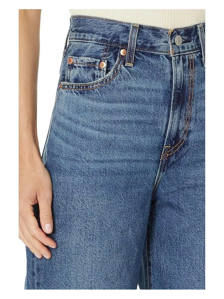 Джинсы Levi's Ribcage Wide Leg Jeans, цвет Polar Perimiter — 3