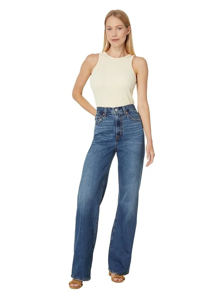 Джинсы Levi's Ribcage Wide Leg Jeans, цвет Polar Perimiter — 4