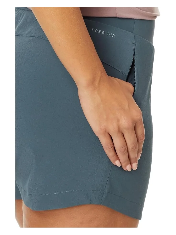 Шорты Free Fly Bamboo-Lined Active Breeze Shorts - 5" — 3