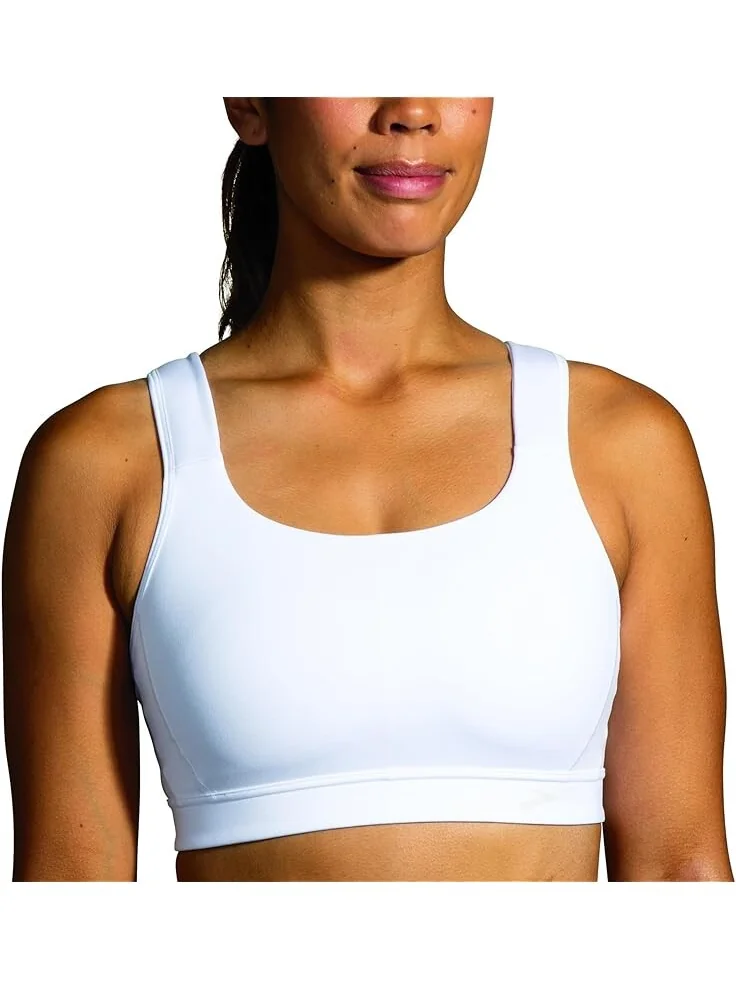 Бюстгальтер Brooks Convertible 2.0 Sports Bra — белый