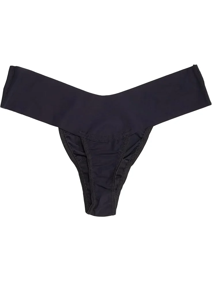 Стринги Hanky Panky BreatheSoft Natural Rise 3-Pack Thong — 2
