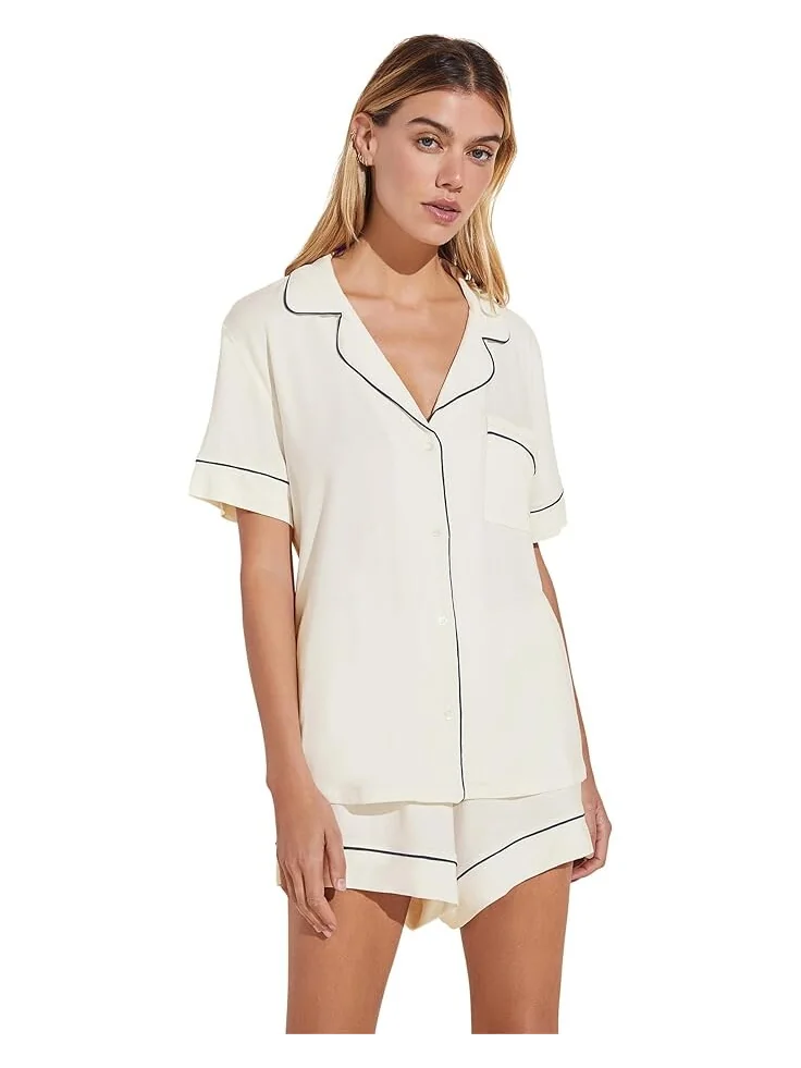 Пижама Eberjey Gisele Relaxed Short PJ Set — 1