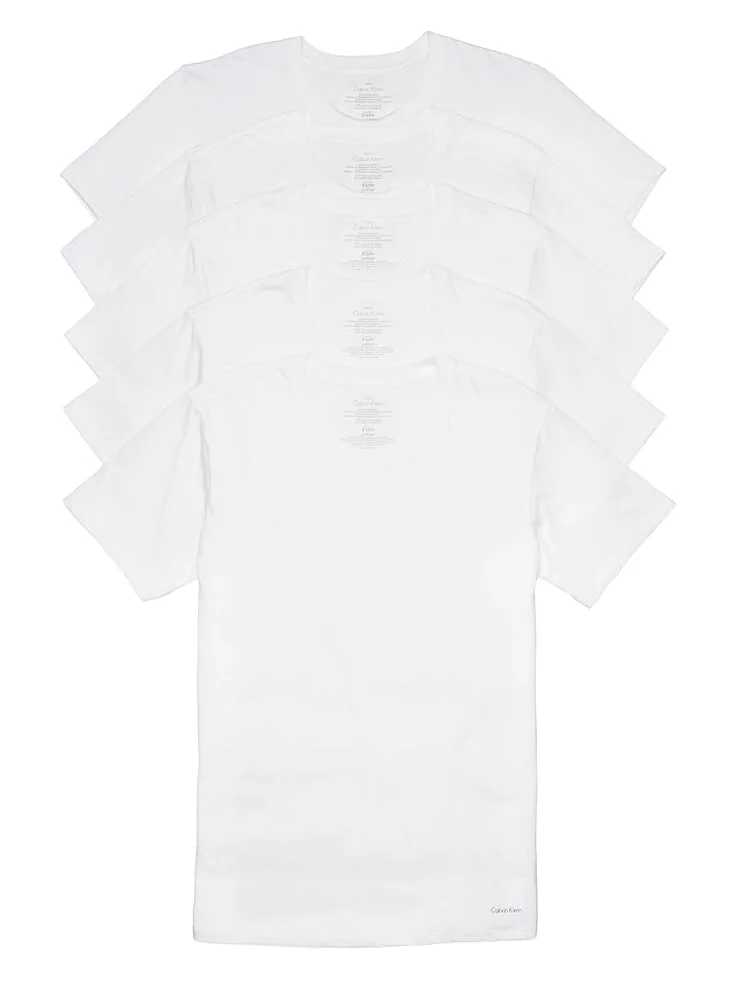 Рубашка Calvin Klein Cotton Classics Crew Neck 5-Pack — 3