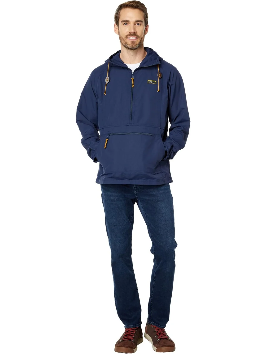 Куртка Mountain Classic Anorak L.L.Bean — изображение 4 из 4, темно-синий