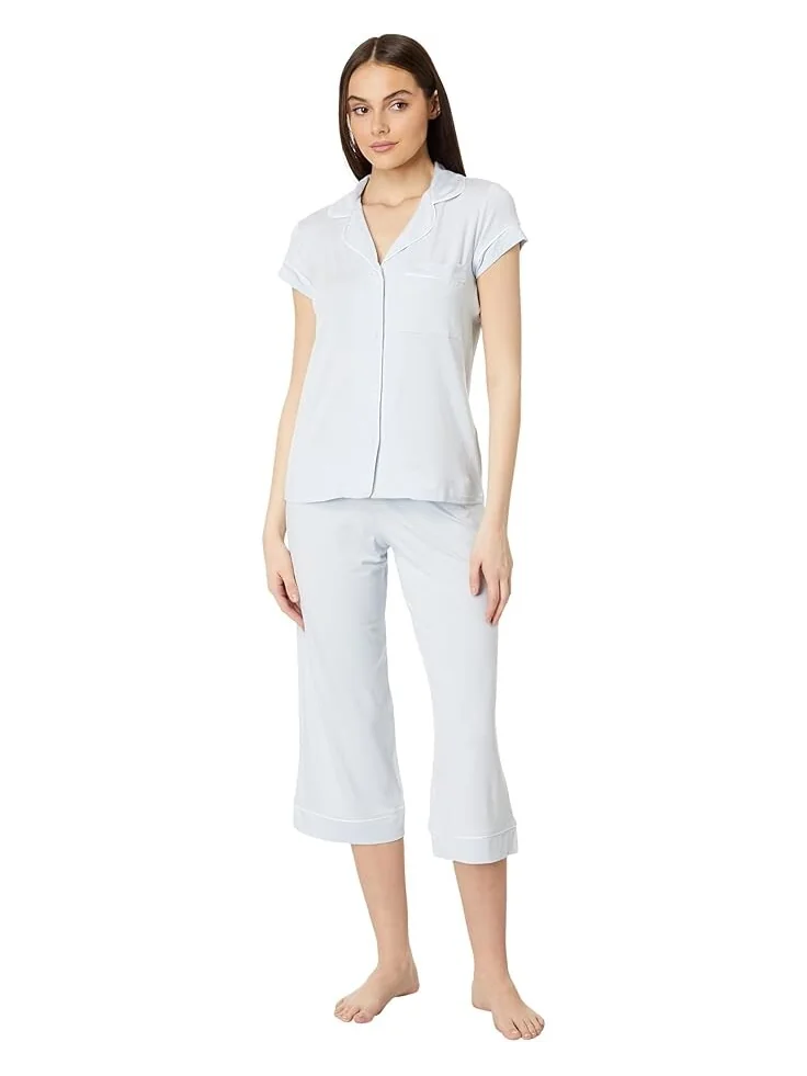 Пижама Eberjey Gisele - The Cropped Pajama Set — 1