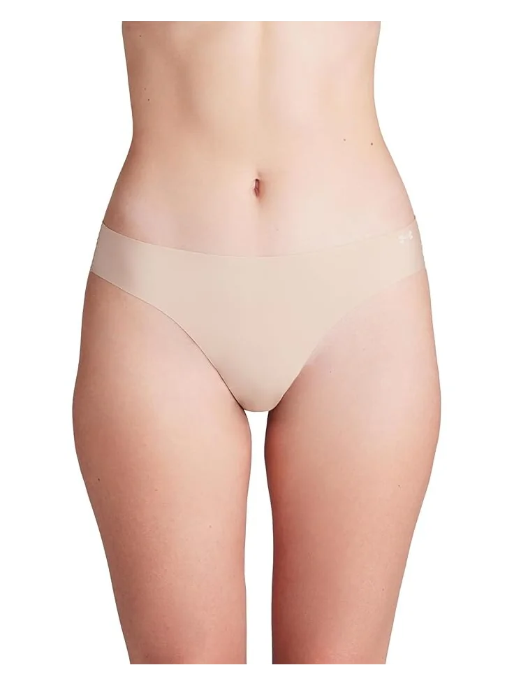 Стринги Under Armour Seamless Thong - 3 PK Solid, цвет Hue 500 — 1