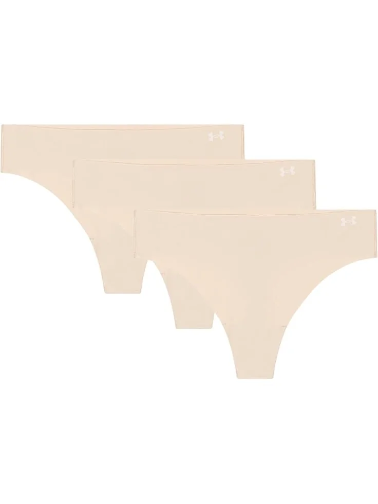 Стринги Under Armour Seamless Thong - 3 PK Solid, цвет Hue 500 — 4