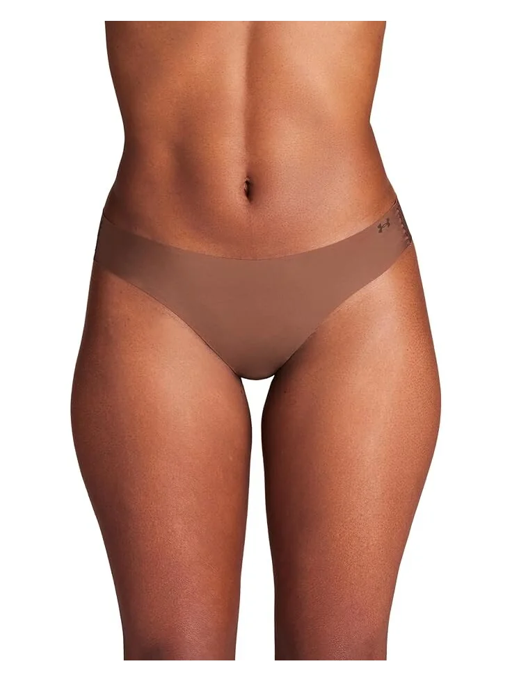 Стринги Under Armour Seamless Thong - 3 PK Solid, цвет Hue 625 — 1