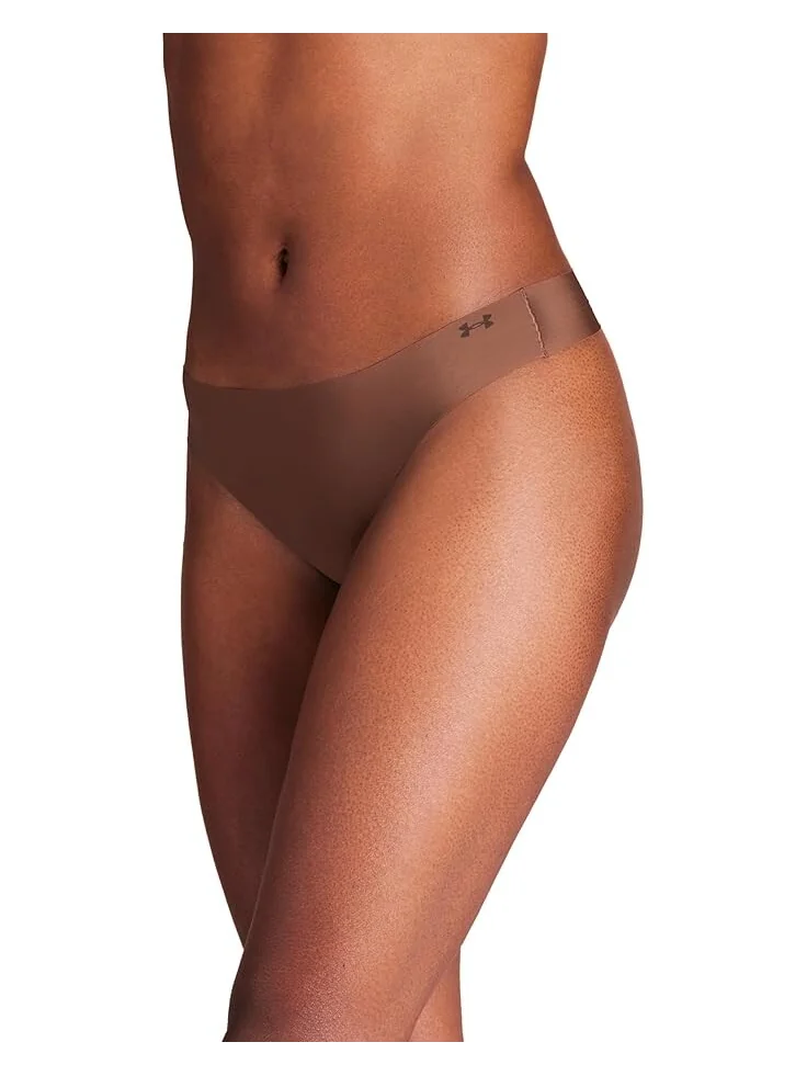 Стринги Under Armour Seamless Thong - 3 PK Solid, цвет Hue 625 — 2