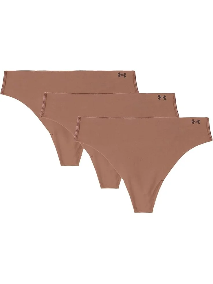 Стринги Under Armour Seamless Thong - 3 PK Solid, цвет Hue 625 — 4