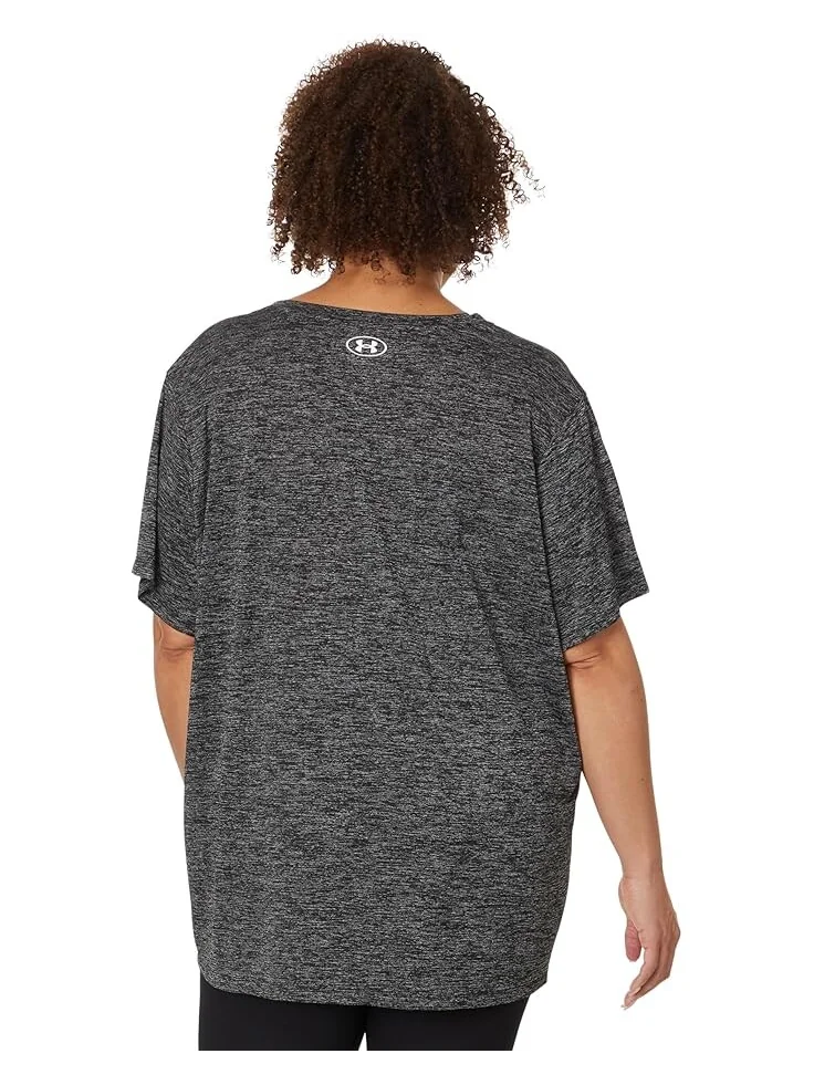 Футболка Under Armour Plus Size Tech Short Sleeve V-Neck Twist — 2