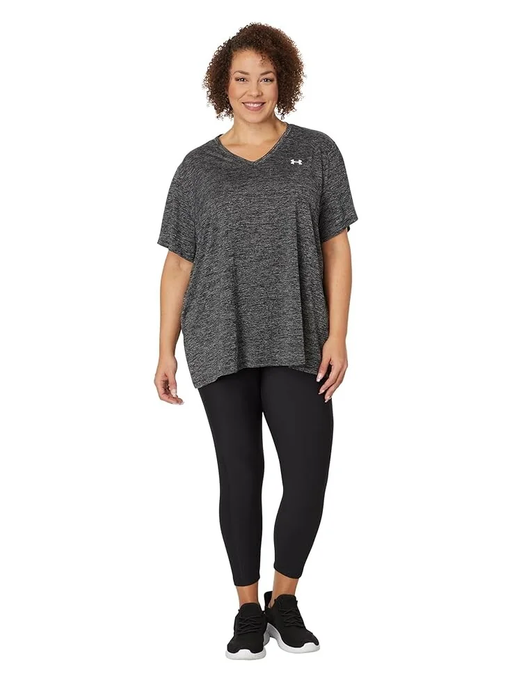Футболка Under Armour Plus Size Tech Short Sleeve V-Neck Twist — 4