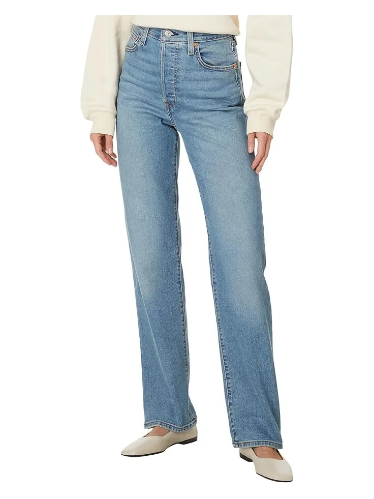Джинсы Levi's Womens Ribcage Full Length — 1