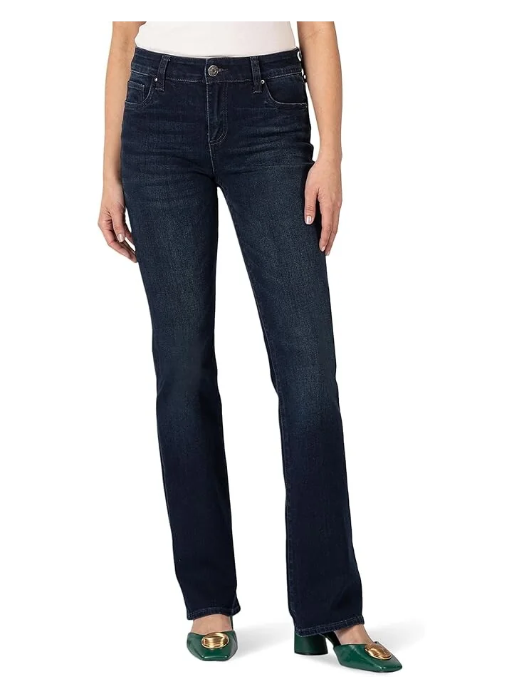 Джинсы KUT from the Kloth Natalie Mid Rise Flare, цвет Leading — 1