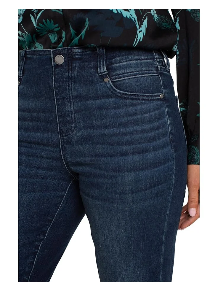 Джинсы Liverpool Los Angeles Gia Glider Pull On Slim Mid Rise Stretch Denim in Warner Lake, цвет Warner Lake — 3