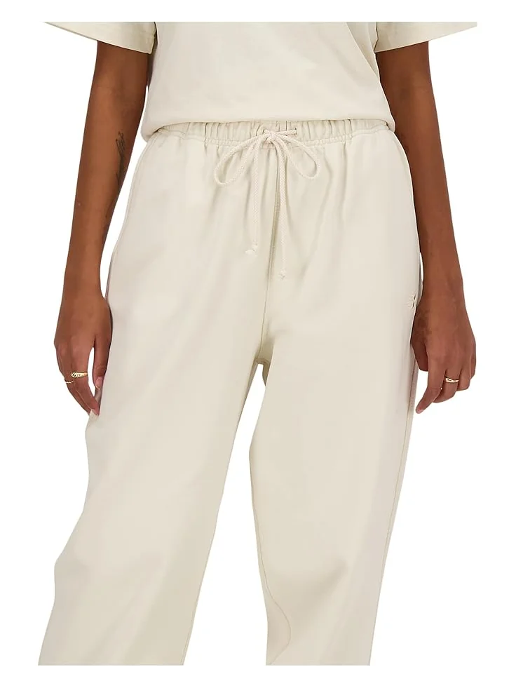 Брюки New Balance Athletics French Terry Joggers, цвет Linen — 3
