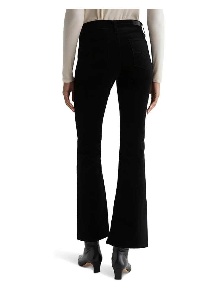 Джинсы AG Jeans Farrah Mid Rise Bootcut Jeans in Super Black — 2
