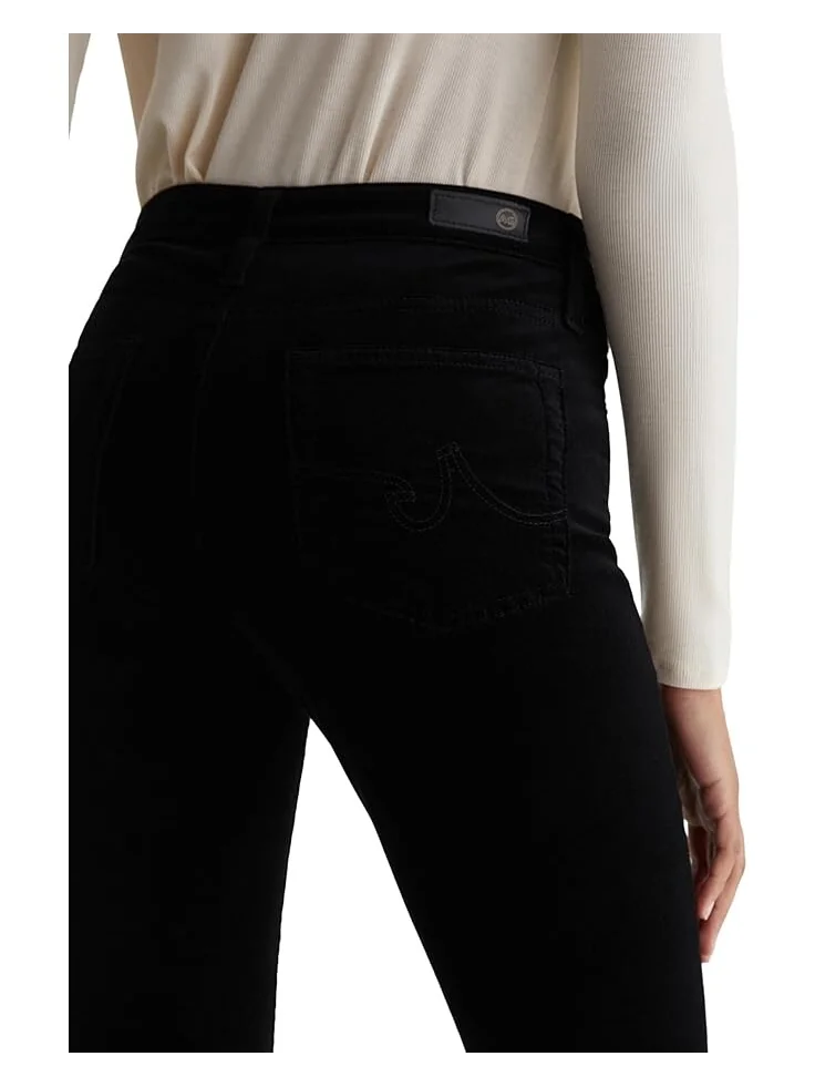 Джинсы AG Jeans Farrah Mid Rise Bootcut Jeans in Super Black — 4