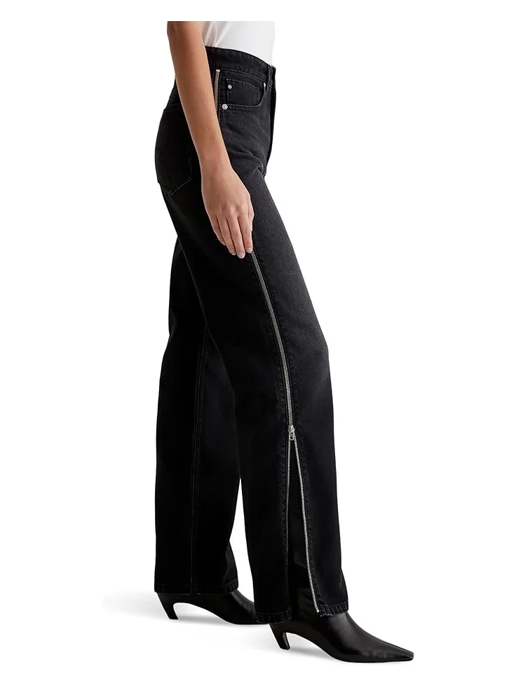 Джинсы AG Jeans Kora High-Rise Wide Leg in Demure, цвет Demure — 2