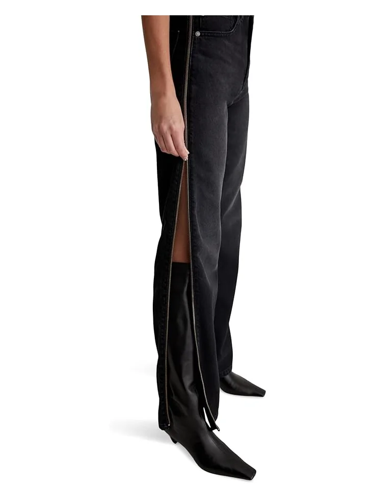 Джинсы AG Jeans Kora High-Rise Wide Leg in Demure, цвет Demure — 4