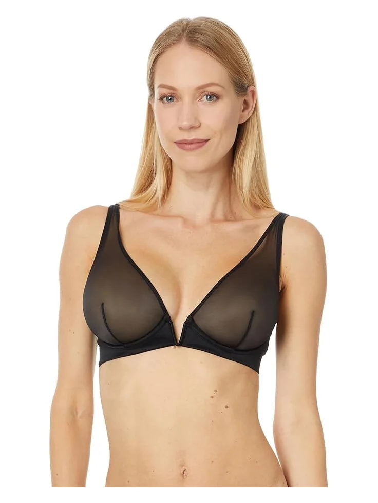 Бюстгальтер Commando Chic Mesh Plunge Bra — 1