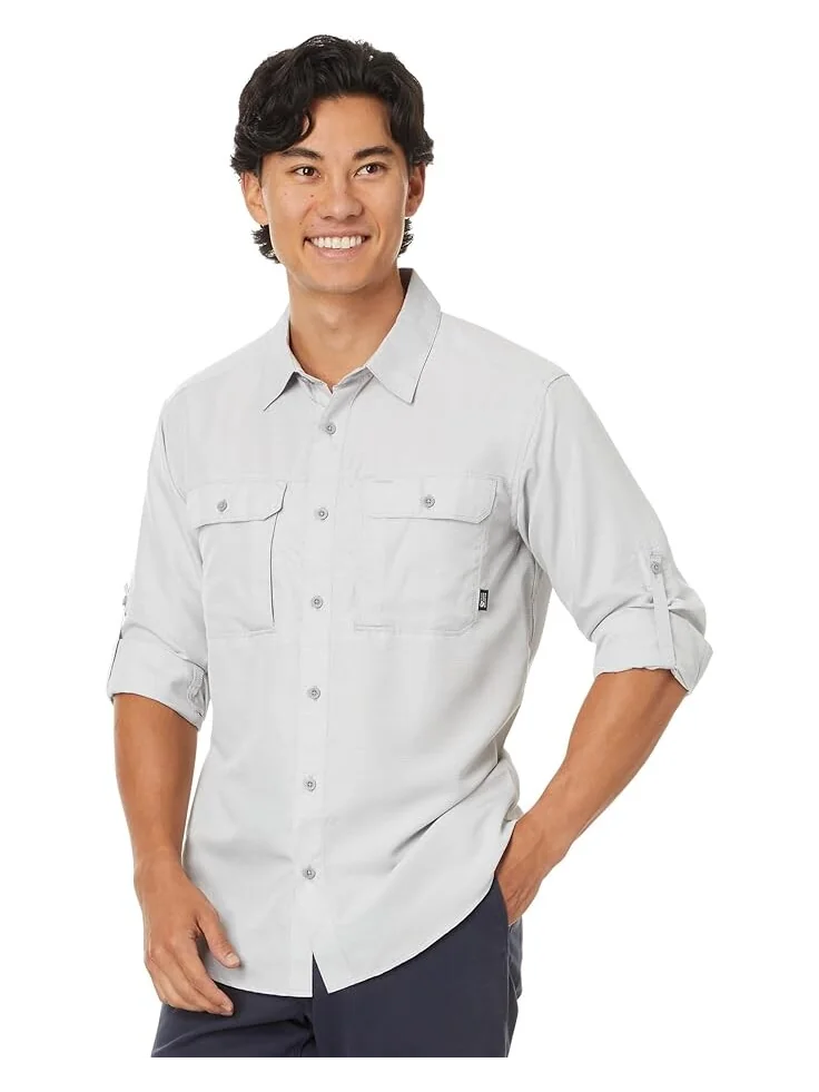 Рубашка Mountain Hardwear Canyon Long Sleeve Shirt — бежевый