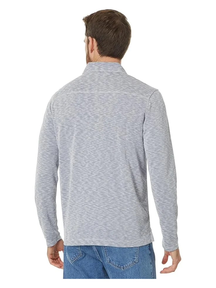 Поло Johnston & Murphy Vintage Slub Long-Sleeve Polo — 2