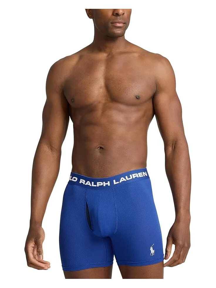 Боксеры Polo Ralph Lauren Perfect Pouch Boxer Brief 3-Pack — 5