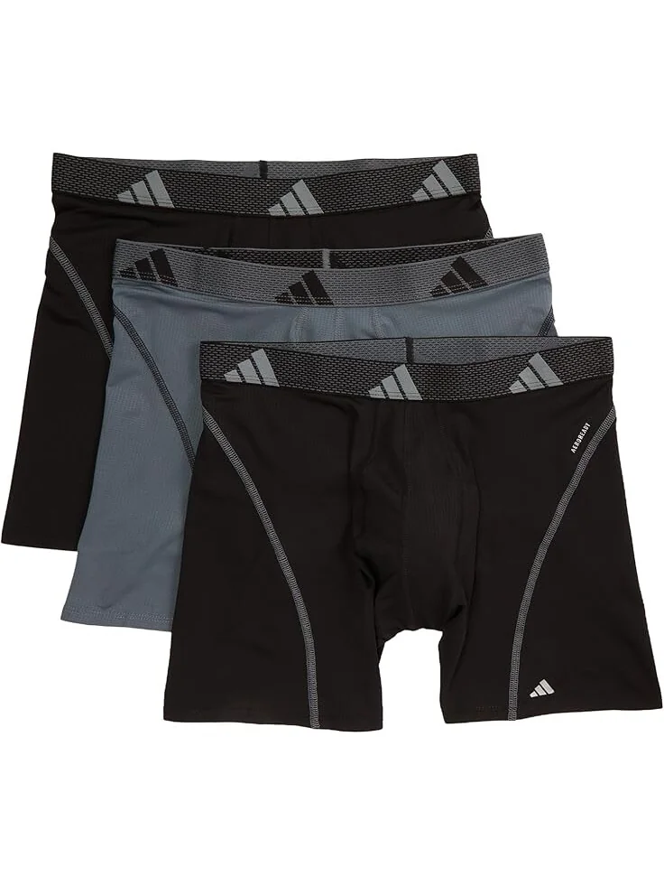 Боксеры adidas Performance Mesh Boxer Brief 3-Pack — 1