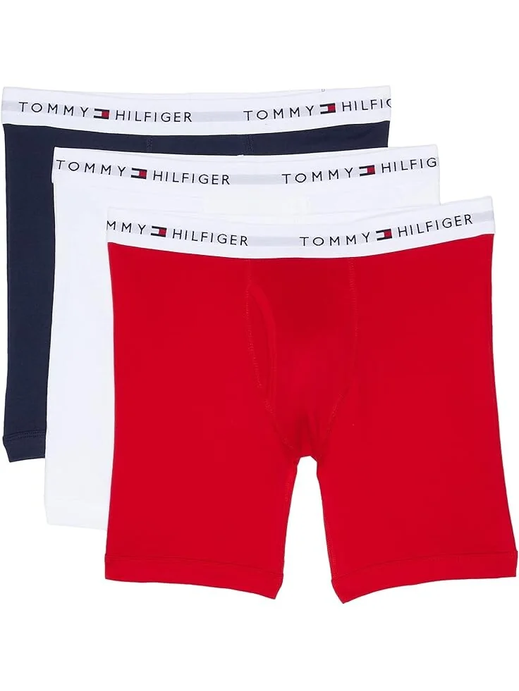 Боксеры Tommy Hilfiger Cotton Classics Boxer Brief 3-Pack — 1