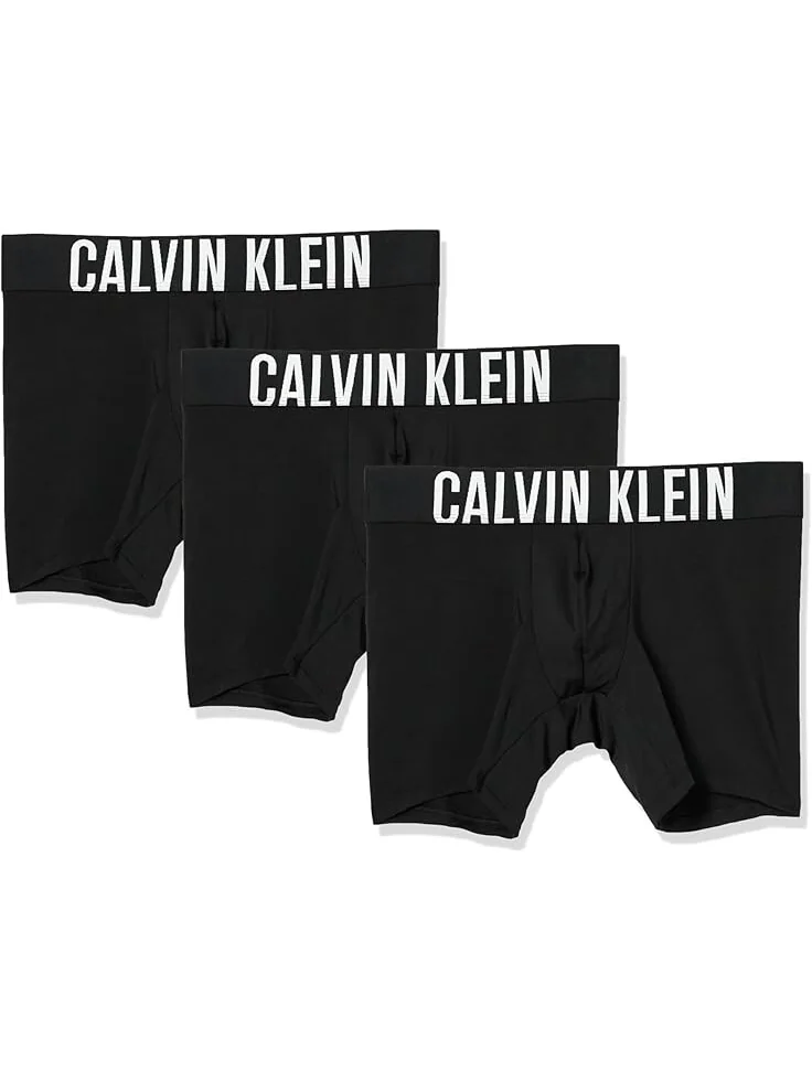 Боксеры Calvin Klein Underwear Intense Power 3-Pack Boxer Brief — черный