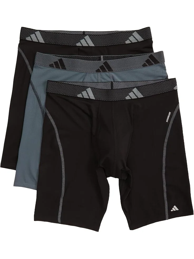 Боксеры adidas Performance Mesh Long Boxer Brief 3-Pack — 1