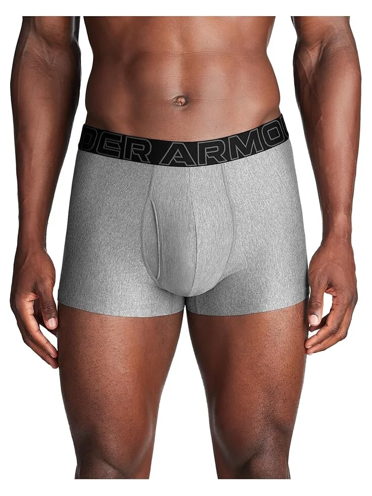 Боксеры Under Armour 3-Pack Performance Tech Solid 3" Boxer Briefs — 2