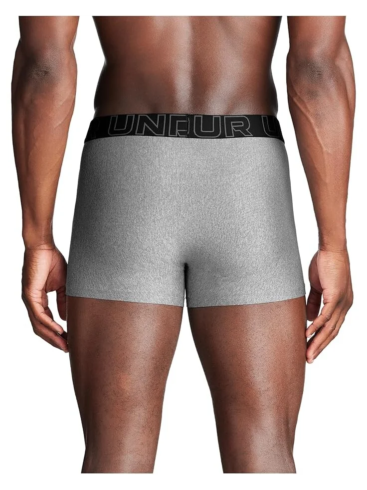 Боксеры Under Armour 3-Pack Performance Tech Solid 3" Boxer Briefs — 3