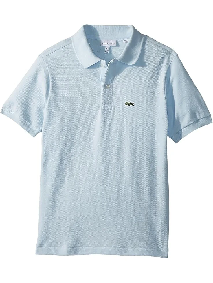 Поло Lacoste Kids L1812 Short Sleeve Classic Pique Polo, цвет Rill — 1