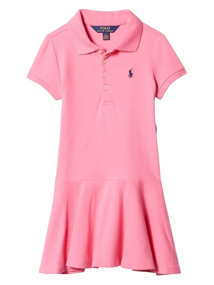 Платье Polo Ralph Lauren Kids Short Sleeve Polo Dress — 1