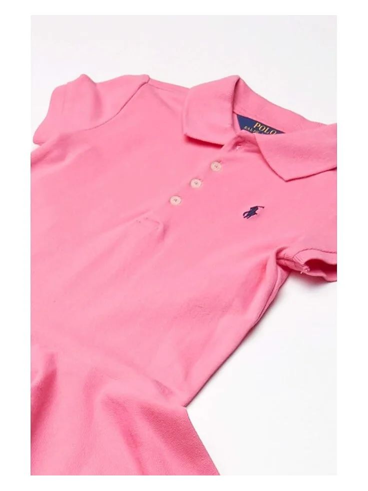 Платье Polo Ralph Lauren Kids Short Sleeve Polo Dress — 3